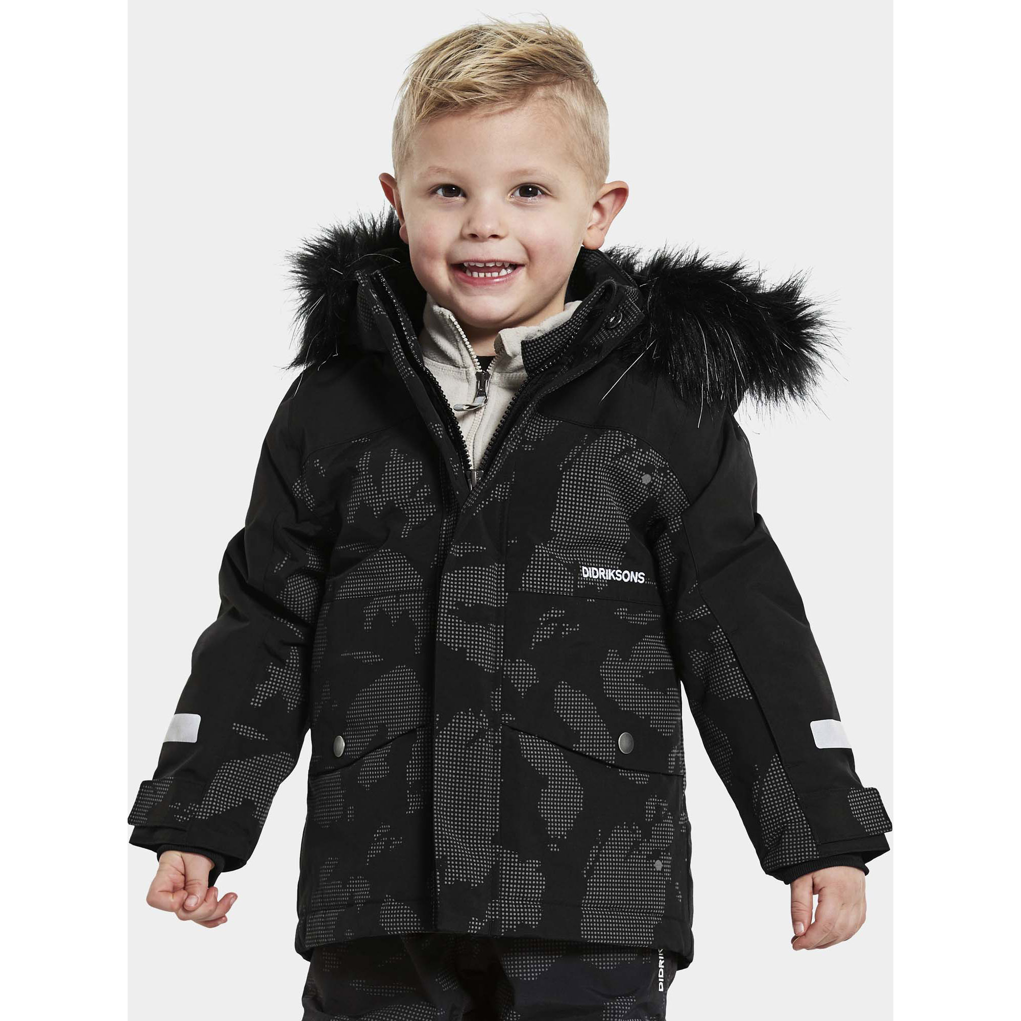 Didriksons Bjarven Kids Special Edition Parka - Run Charlie