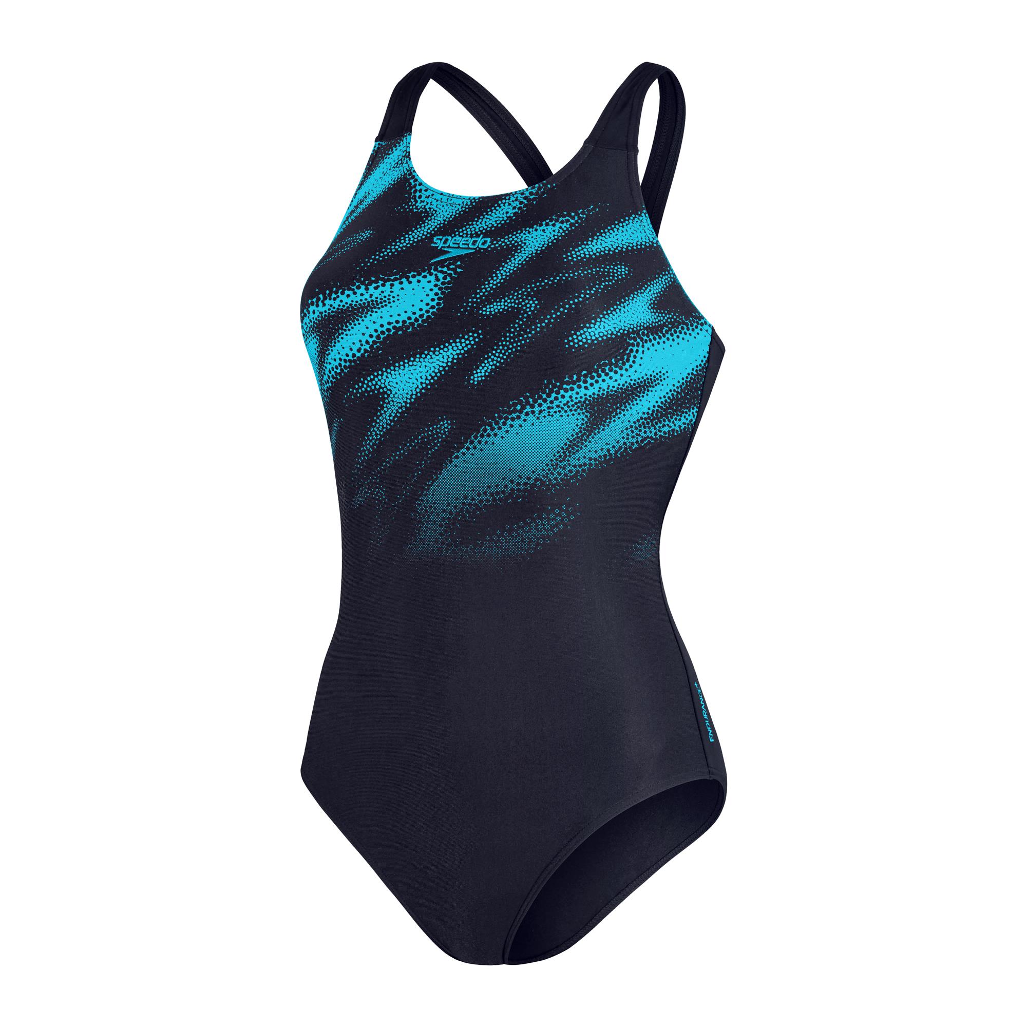 Speedo Hyperboom Placement Womens Muscleback Swimsuit Run Charlie